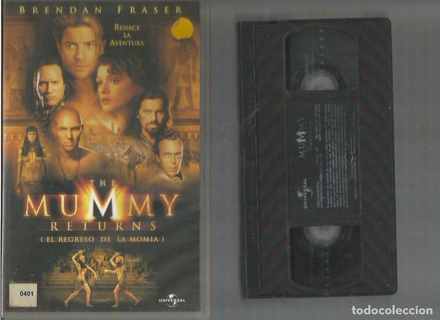 Cine: CINTA VHS EL REGRESO DE LA MOMIA