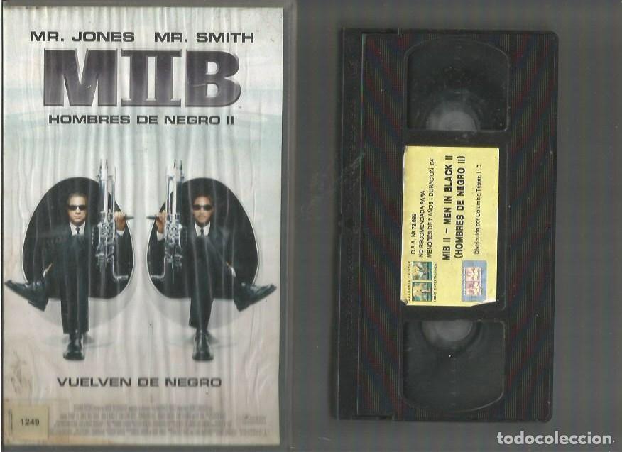 Cine: CINTA VHS HOMBRES DE NEGRO II