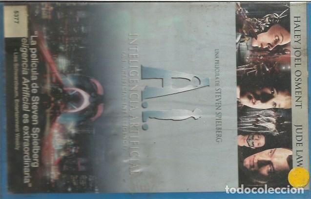 Cine: CINTA VHS INTELIGENCIA ARTIFICIAL