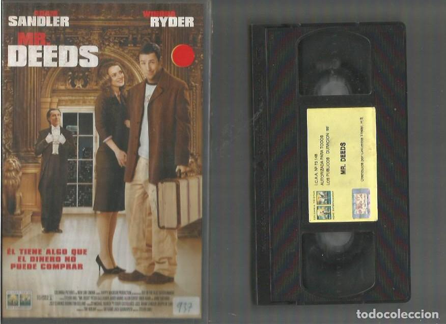 Cine: CINTA VHS MR DEEDS .................