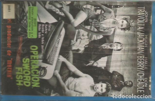 Cine: CINTA VHS OPERACION SWORD FISH
