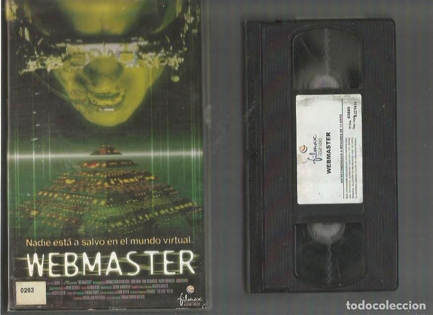 Cine: CINTA VHS WEBMASTERNADIE ESTA A SALVO EN EL MUNDO VIRTUAL