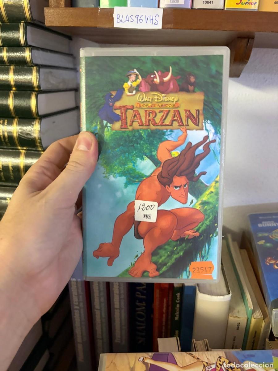Cine: BLAS96VHS PEL&Iacute;CULA VHS Tarz&aacute;n, Walt Disney, Los Cl&aacute;sicos