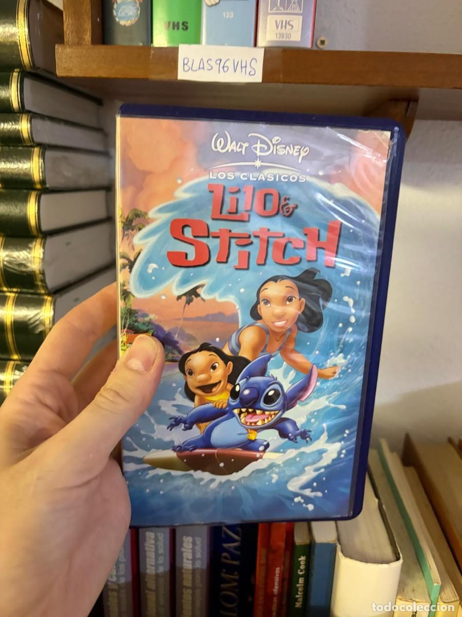 Cine: BLAS96VHS PEL&Iacute;CULA VHS Lilo & Stitch, Walt Disney, Los Cl&aacute;sicos, caja azul