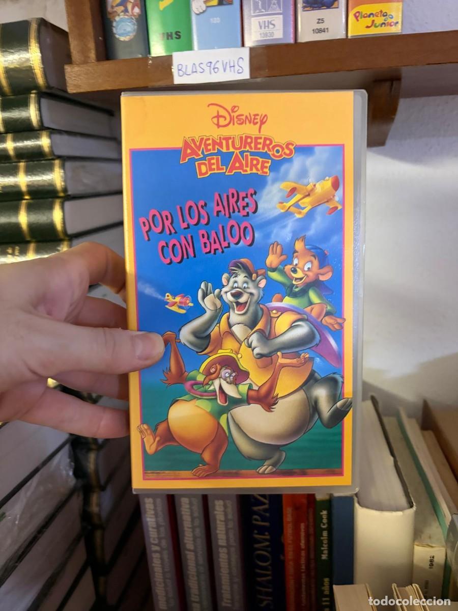 Cine: BLAS96VHS PEL&Iacute;CULA VHS Aventureros del Aire: Por los Aires con Baloo, Disney