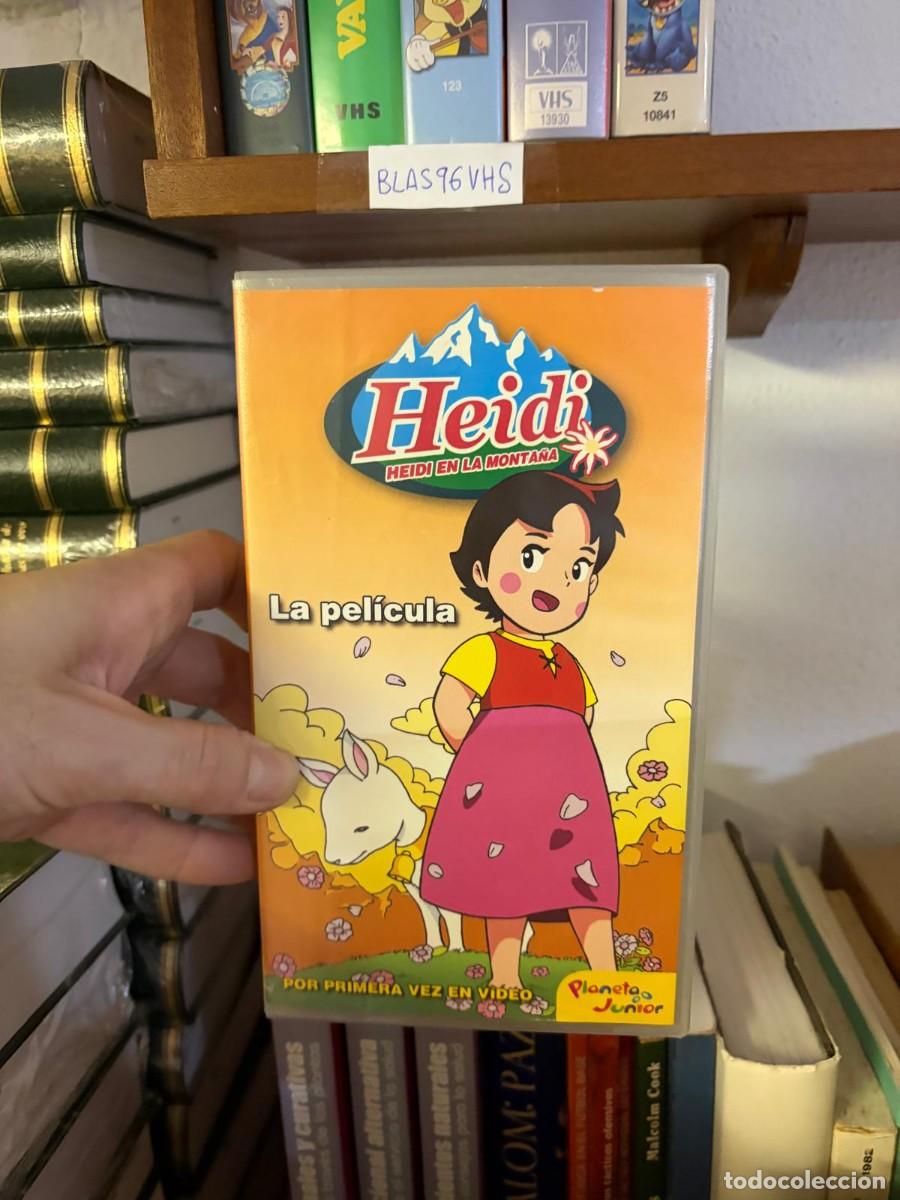 Cine: BLAS96VHS PEL&Iacute;CULA VHS Heidi en la Monta&ntilde;a, Planeta Junior