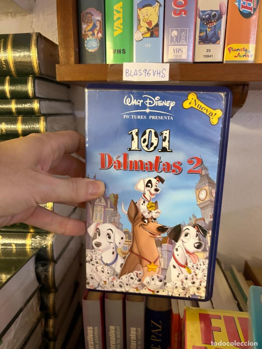 Cine: BLAS96VHS PEL&Iacute;CULA VHS 101 D&aacute;lmatas 2, Walt Disney Pictures / &iexcl;Vuelve! caja azul