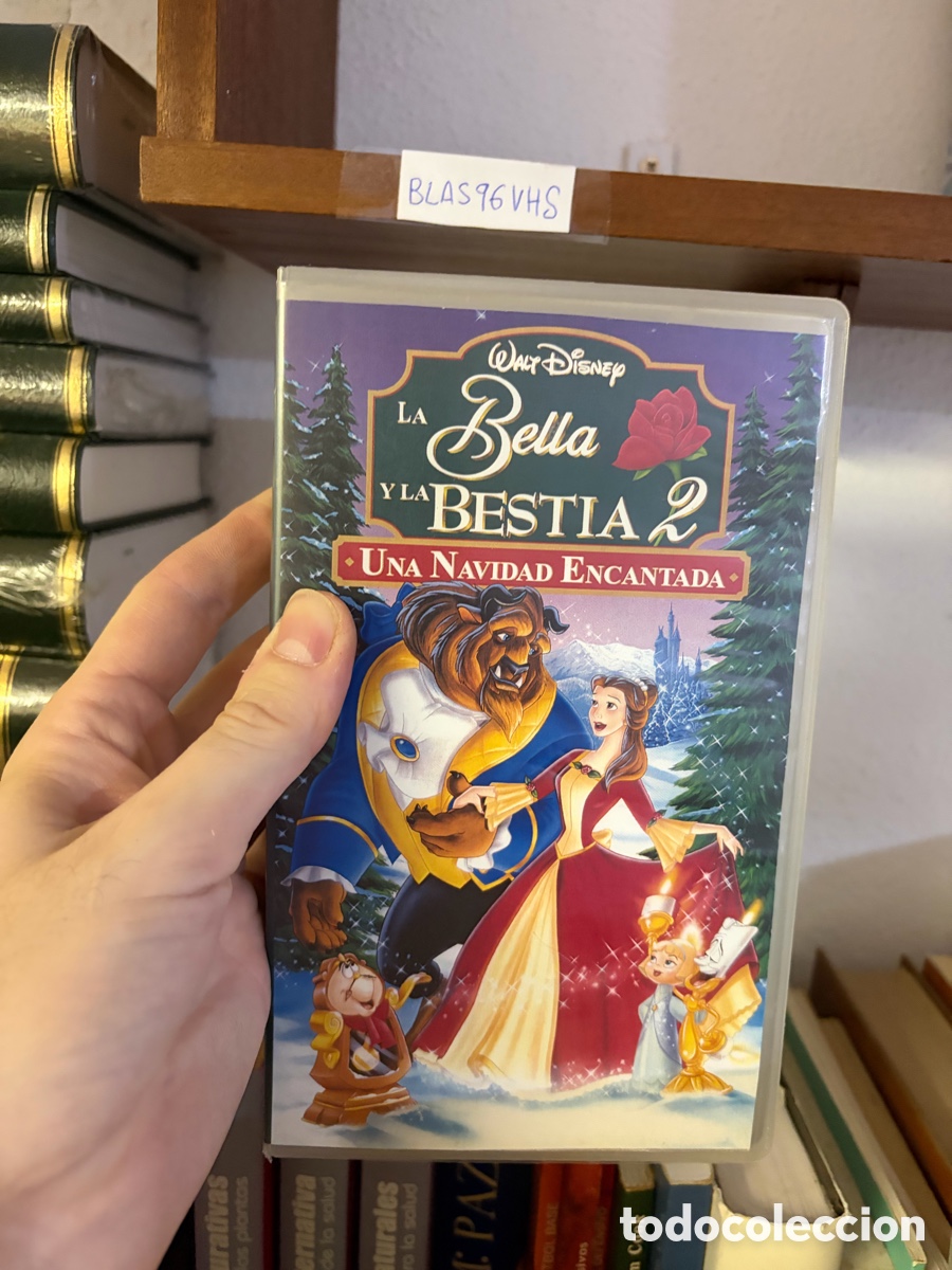 Cine: BLAS96VHS PEL&Iacute;CULA VHS la bella y la bestia 2 una navidad encantada walt disney