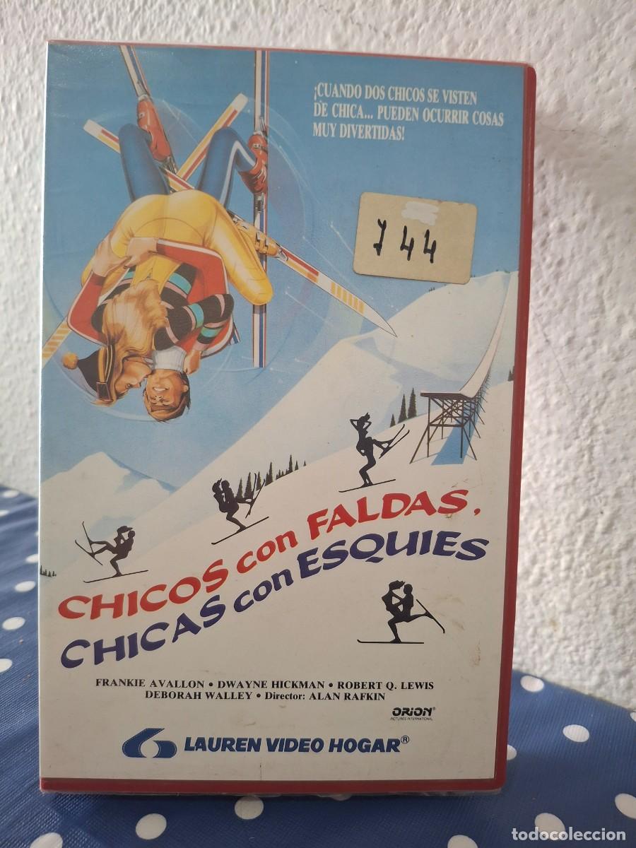 Cine: Pel&iacute;cula VHS Chicos con faldas chicas con esquies