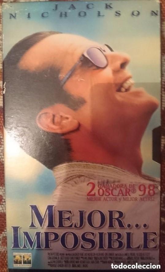 Cine: VHS - MEJOR IMPOSIBLE -con JACK NICHOLSON -HELEN HUNT