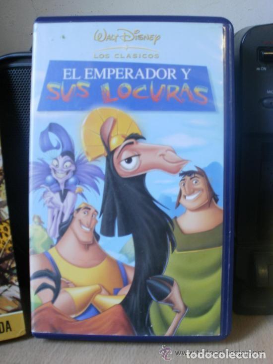 Cine: WALT DISNEY EL EMPERADOR Y SUS LOCURAS VHS