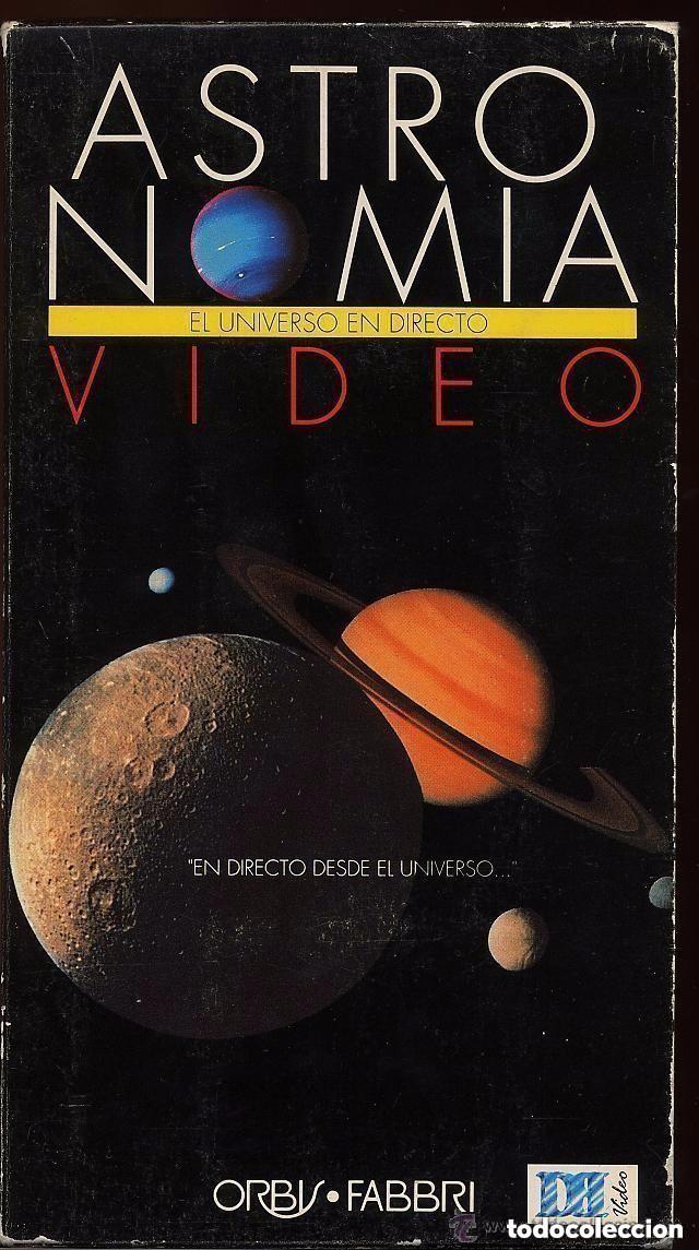 Cine: VHS - ASTRONOMIA - EL UNIVERSO EN DIRECTO . -ESTUCHE DE CARTON FINO