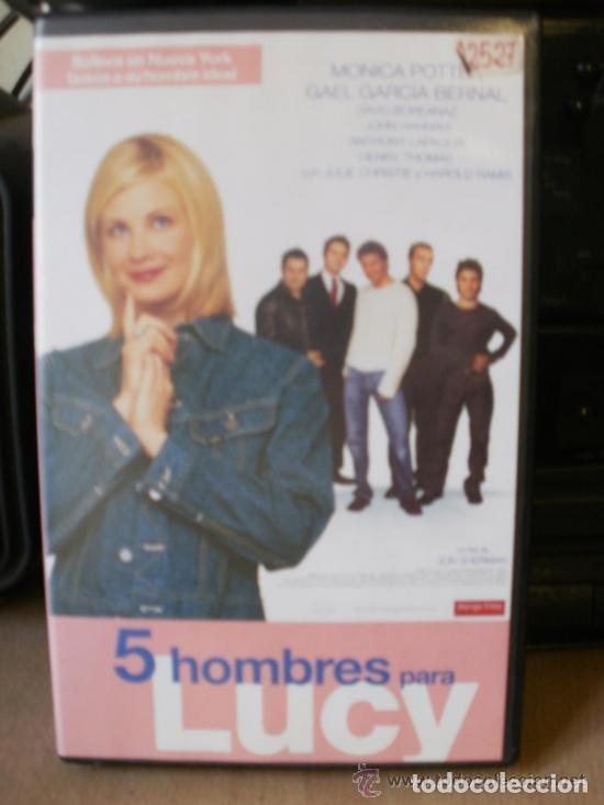 Cine: VHS - 5 HOMBRES PARA LUCY --- MONICA POTTER