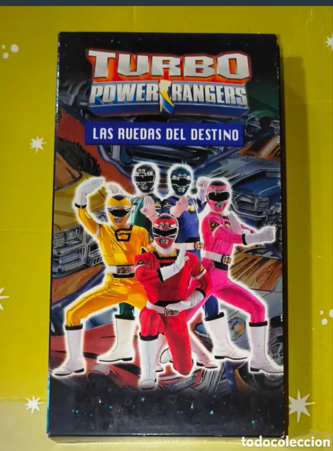 Cine: Pel&iacute;cula VHS Turbo Power Rangers Espa&ntilde;ol