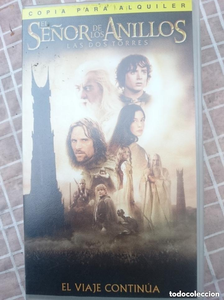 Cine: VHS - EL SE&Ntilde;OR DE LOS ANILLOS -MIRAR FOTOS