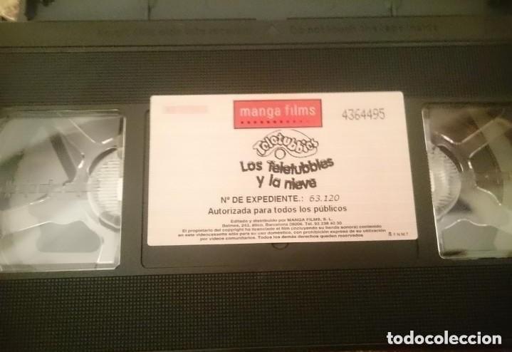Cine: VHS - LOS TELETUBBIES Y LA NIEVE - SIN ESTUCHE