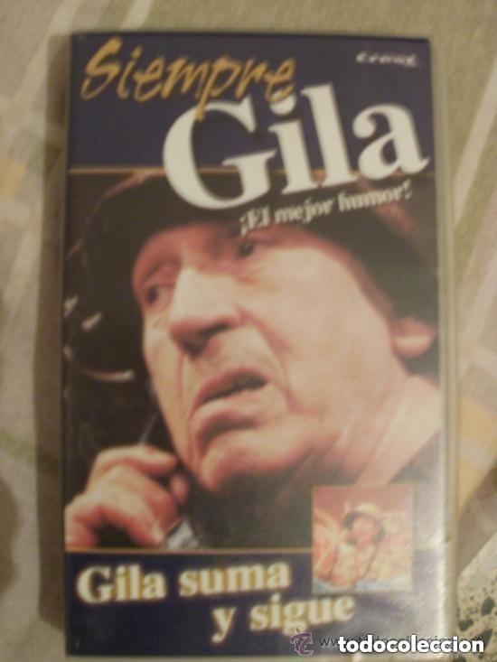 Cine: VHS - SIEMPRE GILA EL MEJOR HUMOR Gila suma y sigue