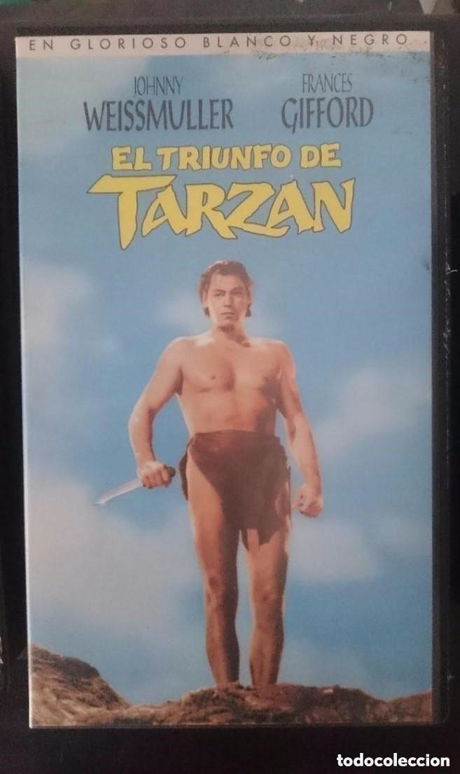 Cine: VHS - TARZAN - EL TRIUNFO DE TARZAN - JOHNNY WEISSMULLLER - FRANCES GIFFORD