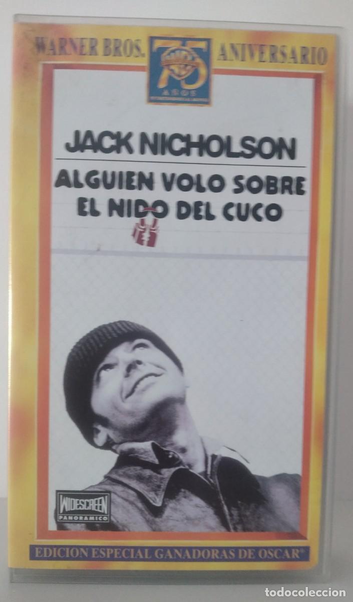 Cine: VHS: Alguien vol&oacute; sobre el nido del cuco -Jack Nicholson