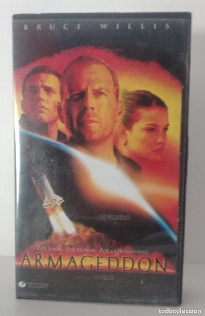 Cine: VHS: Armageddon -Bruce Willis