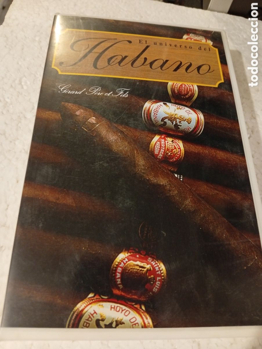 Cine: 1 VHS. G&Eacute;RARD P&Egrave;RE ET FILS. EL UNIVERSO DEL HABANO. VERSI&Oacute;N EN ESPA&Ntilde;OL. PAL.