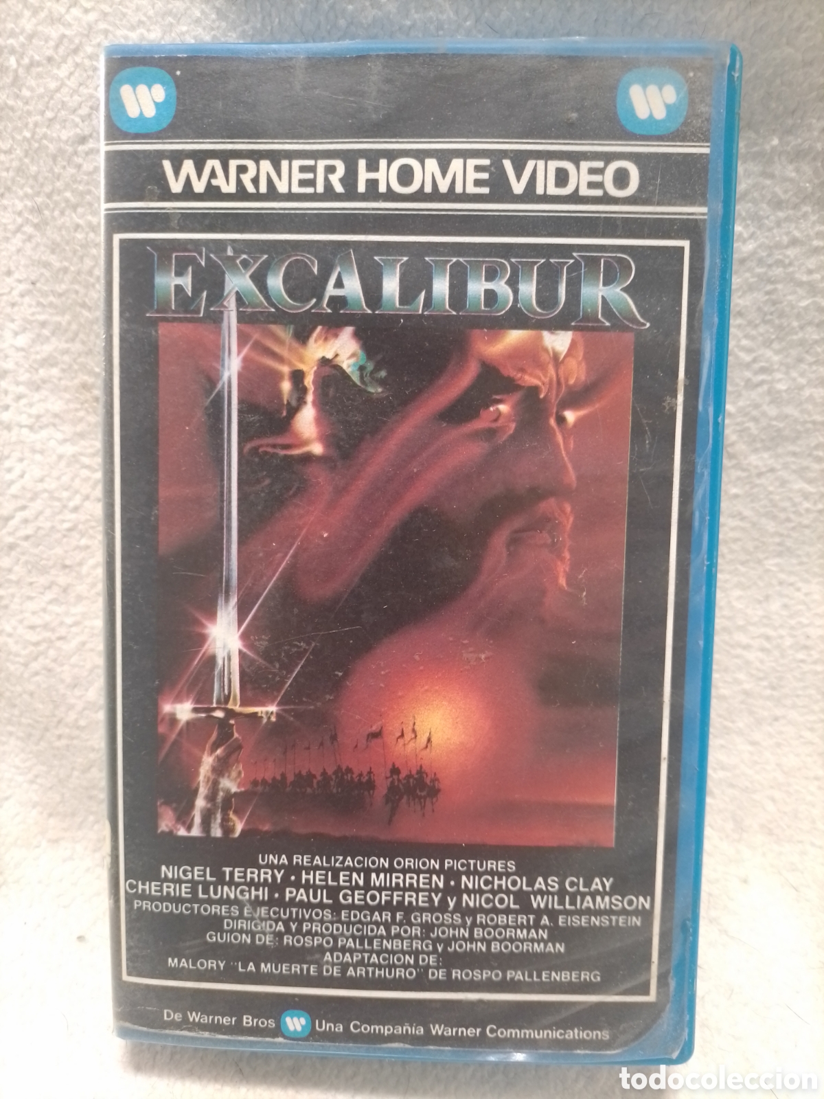 Cine: Excalibur - VHS - Warner.