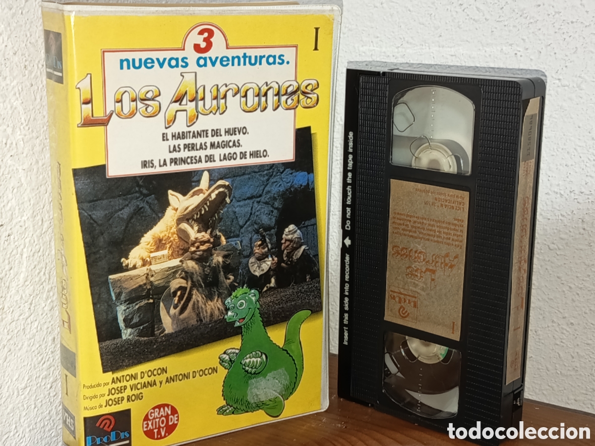 Cine: Los aurones volumen 1. Pel&iacute;cula VHS