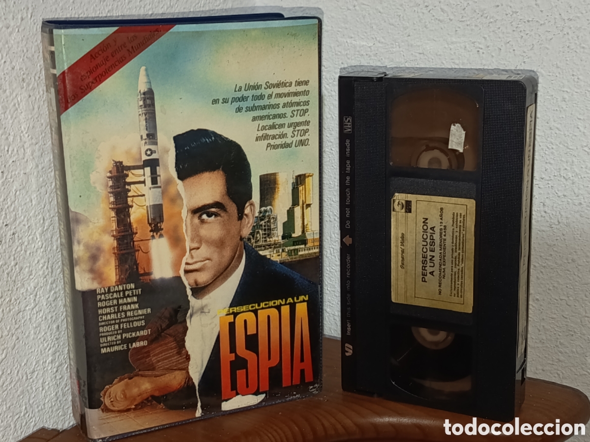 Kino: Persecuci&oacute;n a un esp&iacute;a. Pel&iacute;cula VHS