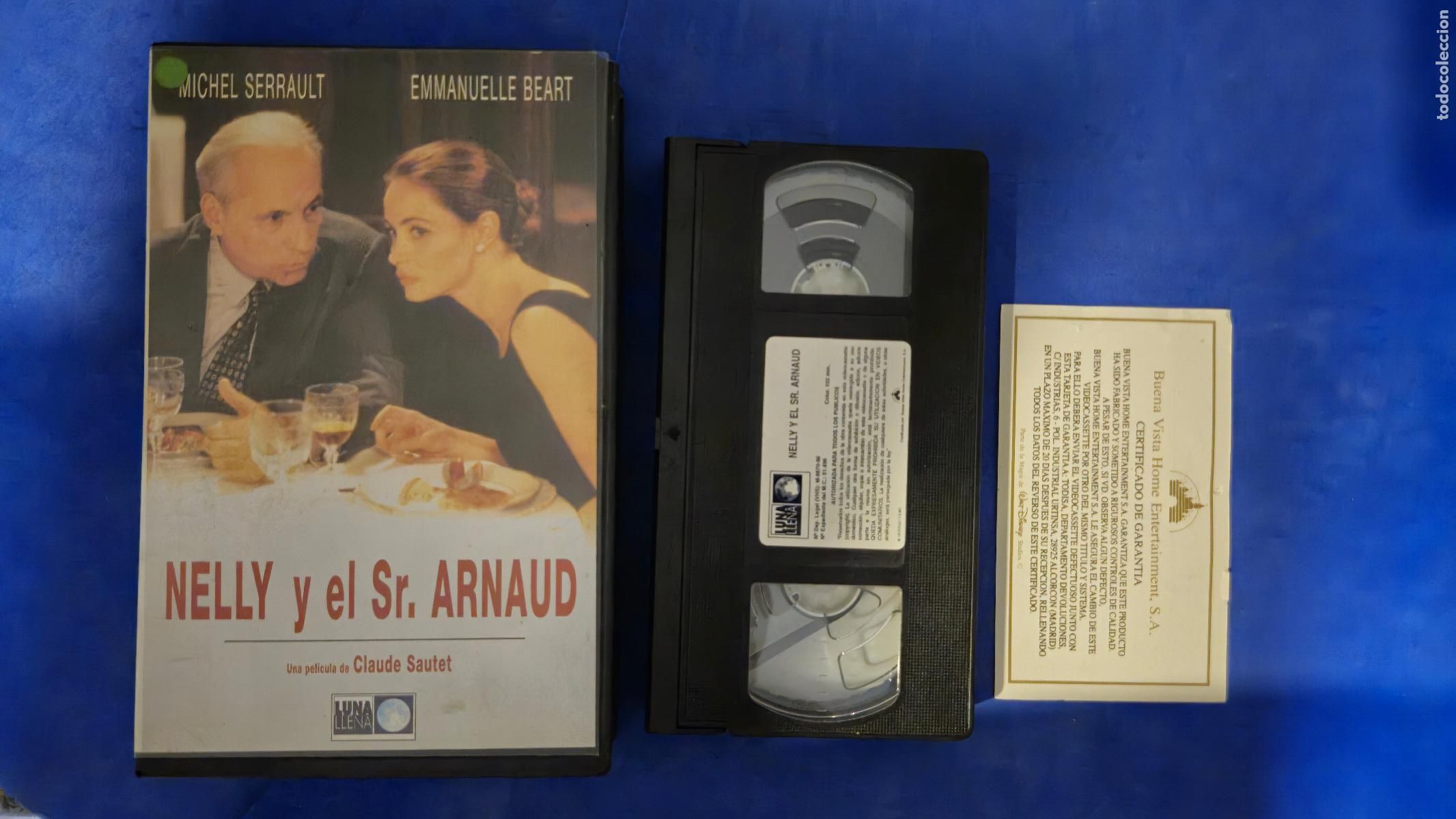Cine: NELLY Y EL SR. ARNAUD VHS (HW3) EDICION VIDEOCLUB CAJA GRANDE