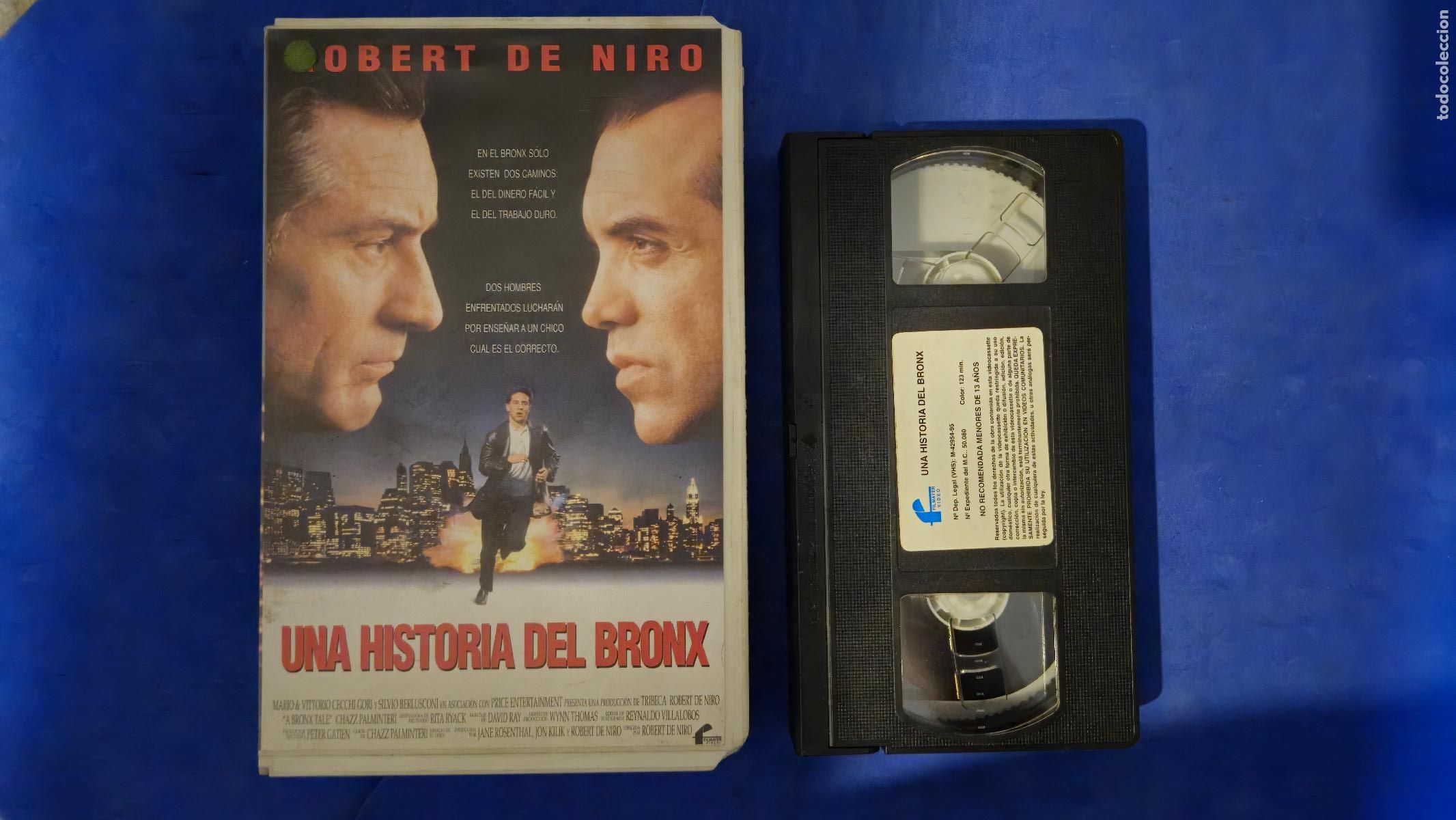 Cine: UNA HISTORIA DEL BRONX VHS CAJA GRANDE VIDEOCLUB (HW3)