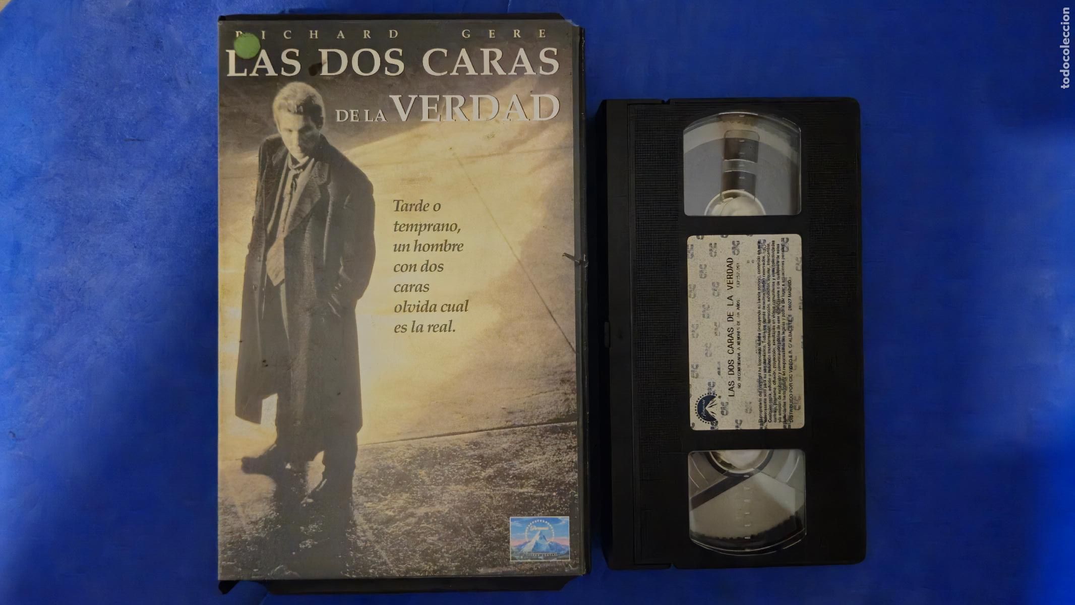 Cine: LAS DOS CARAS DE LA VERDAD VHS (HW3) EDICION VIDEOCLUB