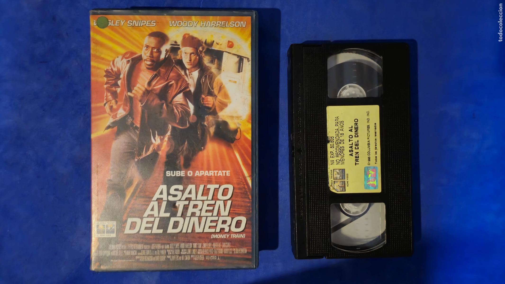 Cine: ASALTO AL TREN DEL DINERO VHS (HW3)