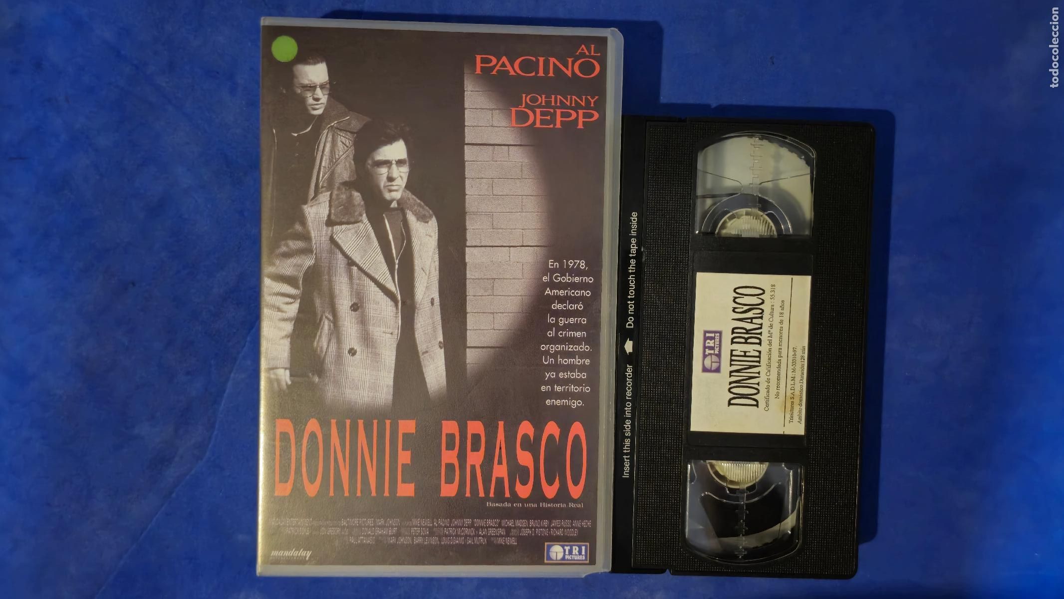 Cine: DONNIE BRASCO VHS (HW3)