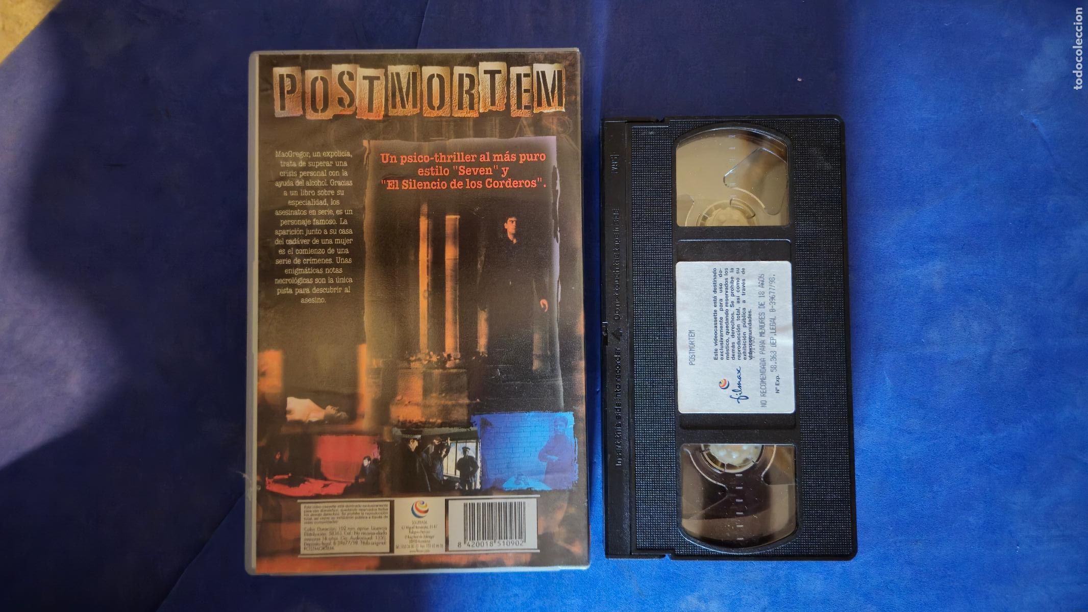 Cine: POSTMORTEM VHS (HW3) - Foto 2