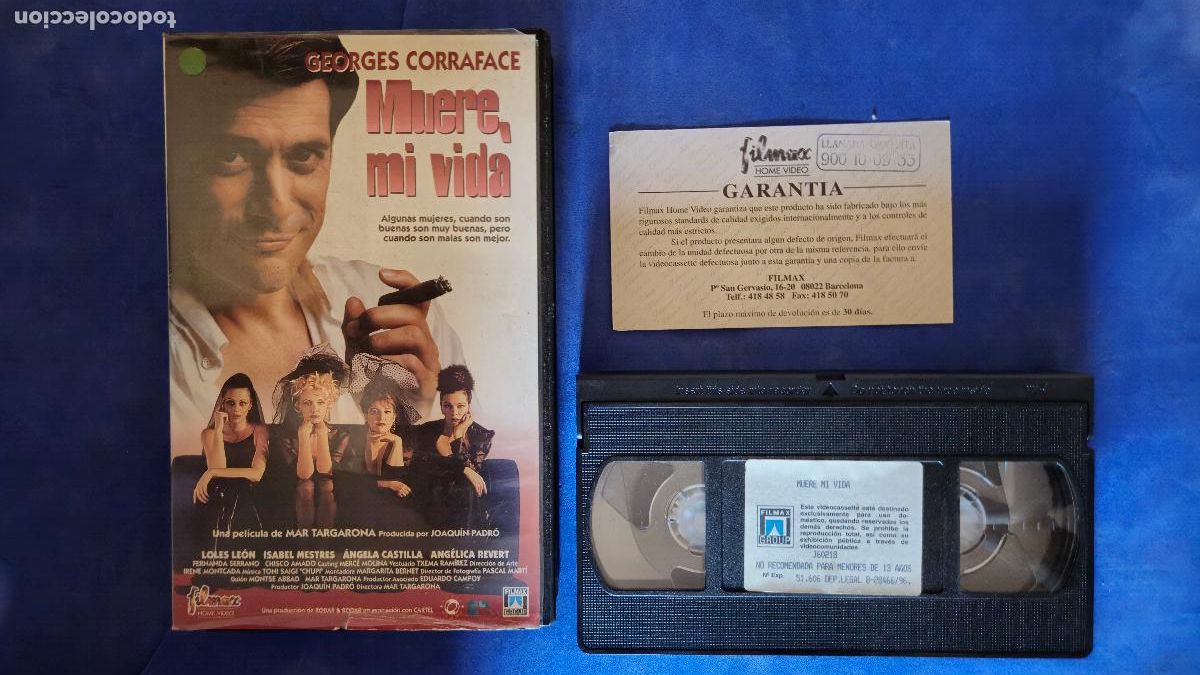 Cine: MUERE, MI VIDA VHS (HW3)