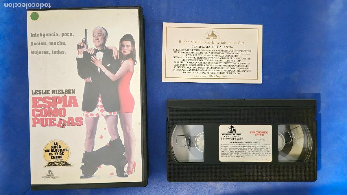 Cine: ESPIA COMO PUEDAS VHS (HW3)