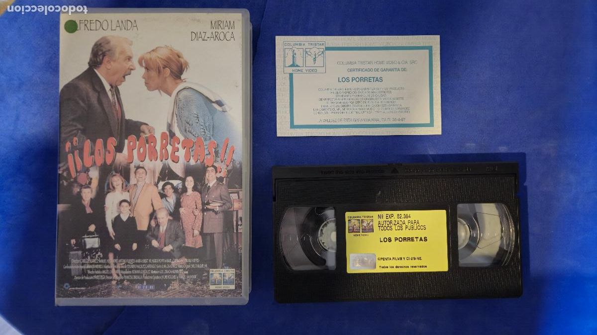 Cine: LOS PORRETAS VHS (HW3)
