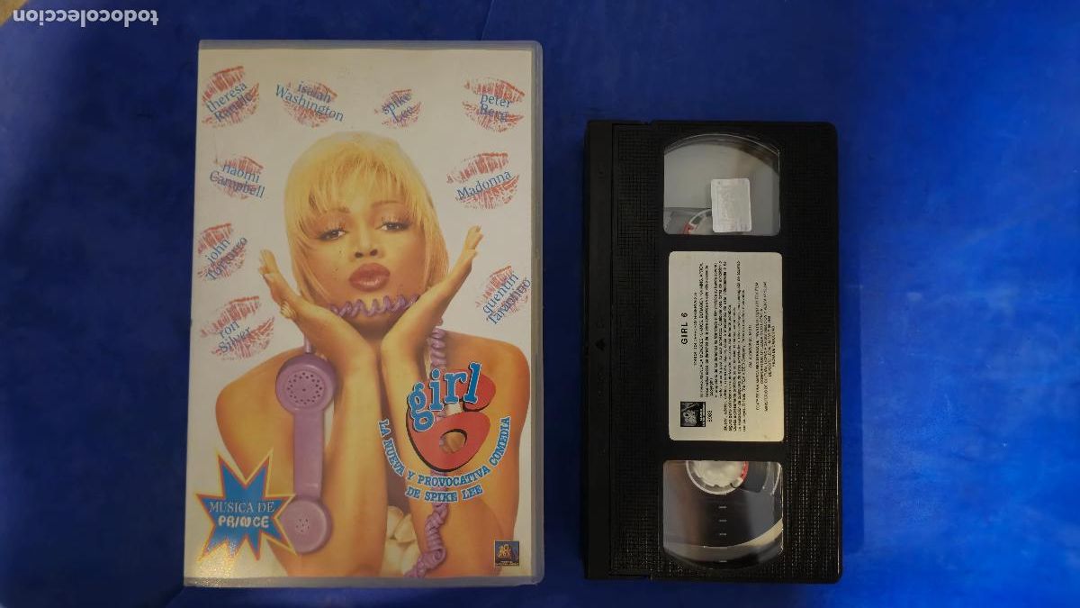 Cine: GIRL 6 VHS (HW3) EDICION CAJA GRANDE VIDEOCLUB