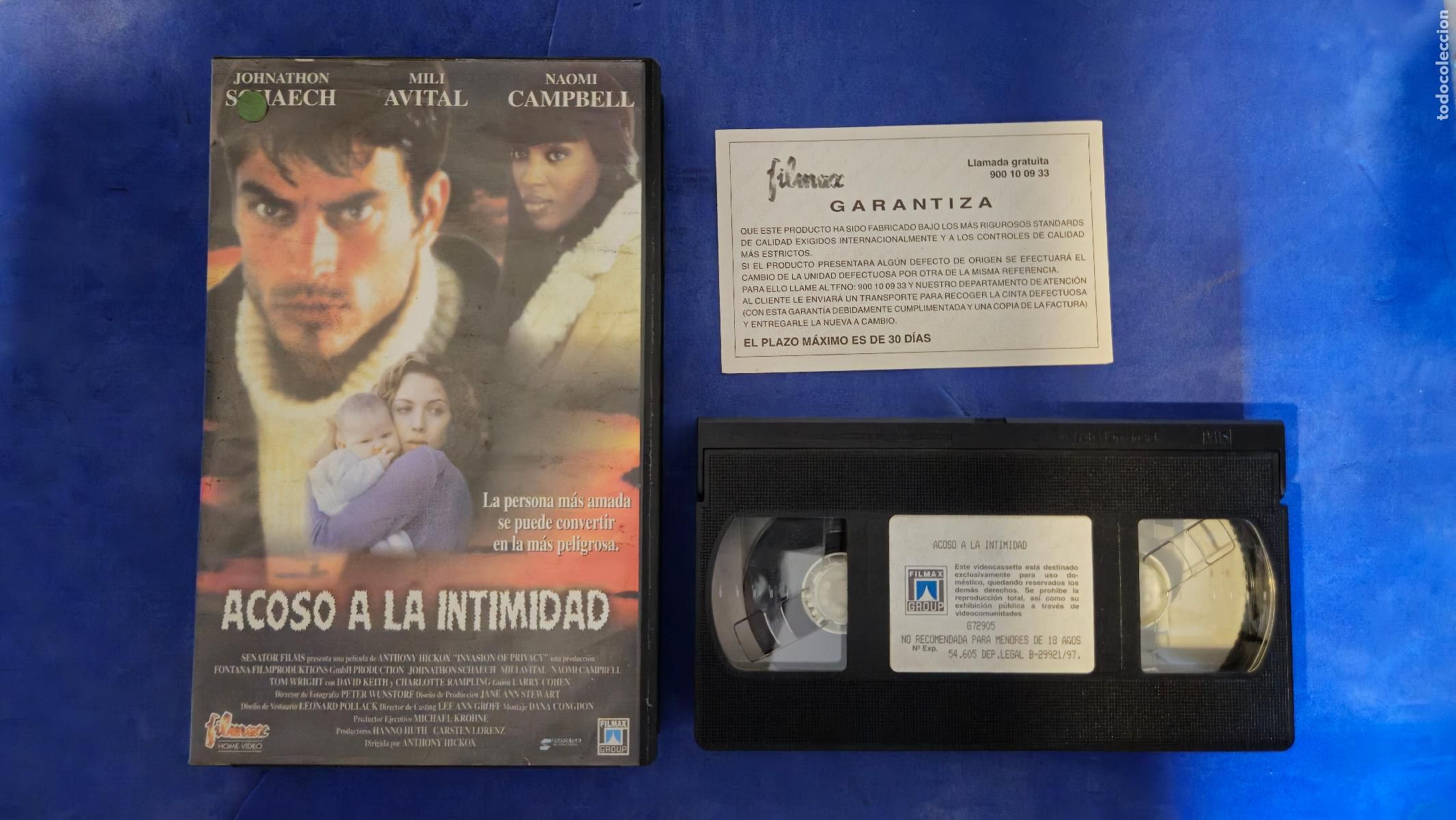 Cine: ACOSO A LA INTIMIDAD VHS (HW3)