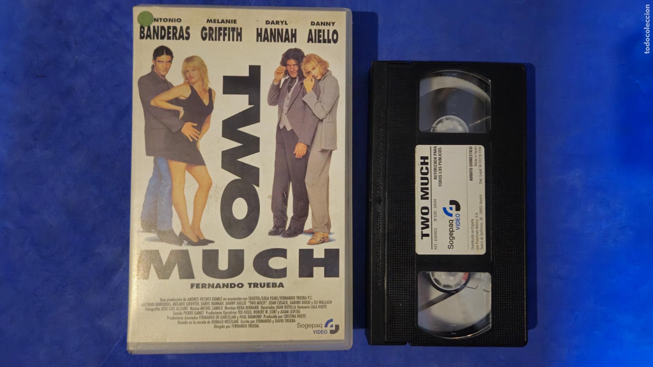 Cine: TWO MUCH VHS (HW3) EDICION VIDEOCLUB CAJA GRANDE