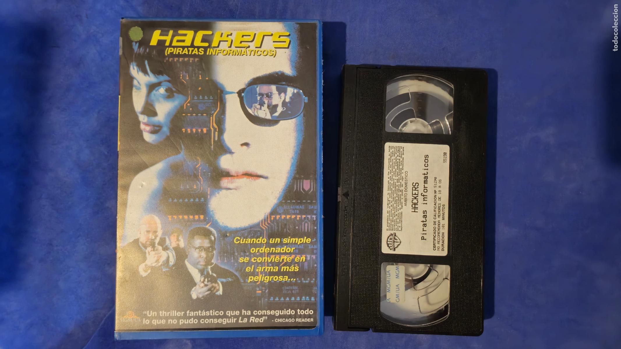 Cine: HACERKS: PIRATAS INFORMATICOS VHS (HW3)