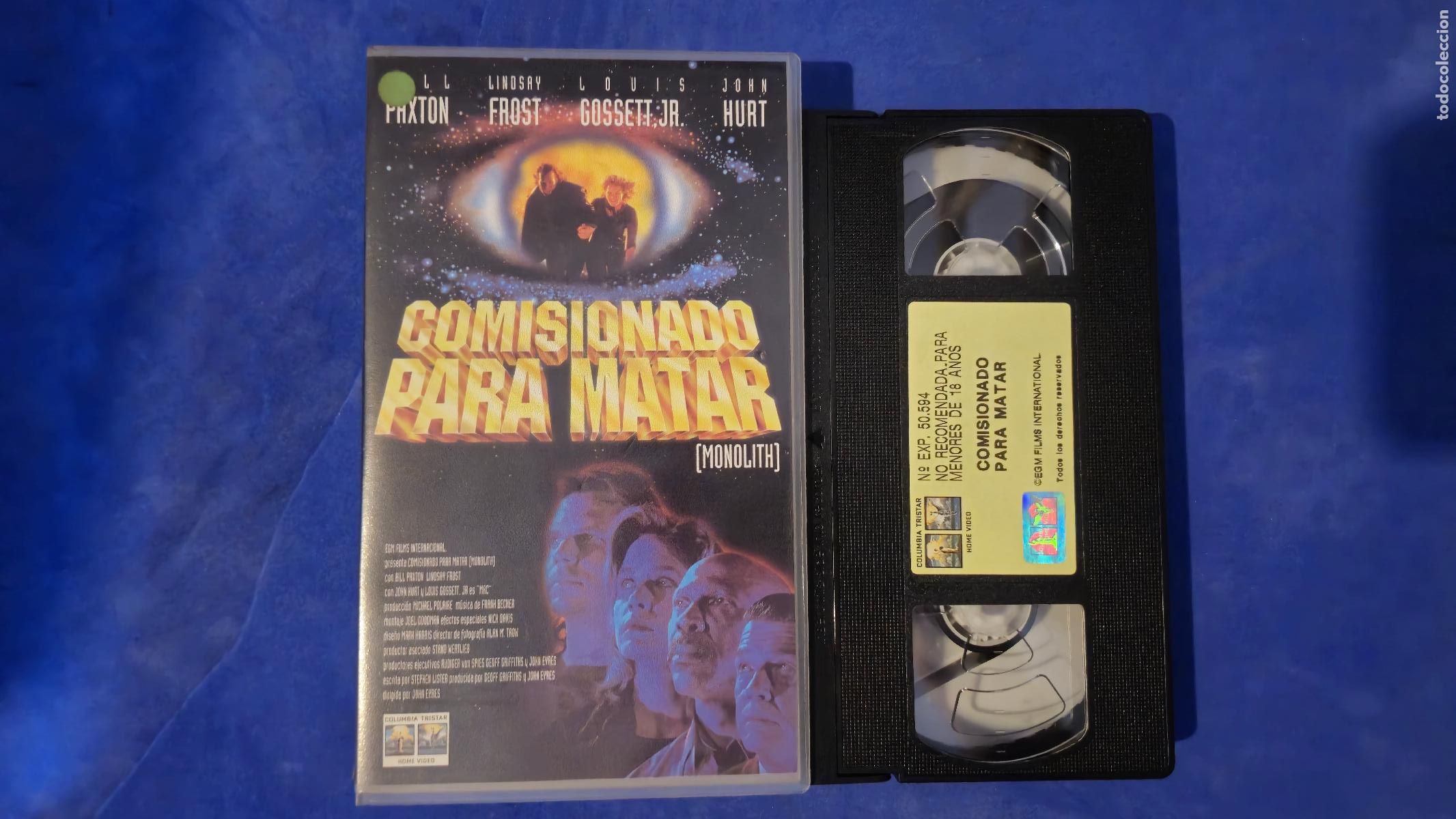 Cine: COMISIONADO PARA MATAR VHS (HW3) CIENCIA FICCION