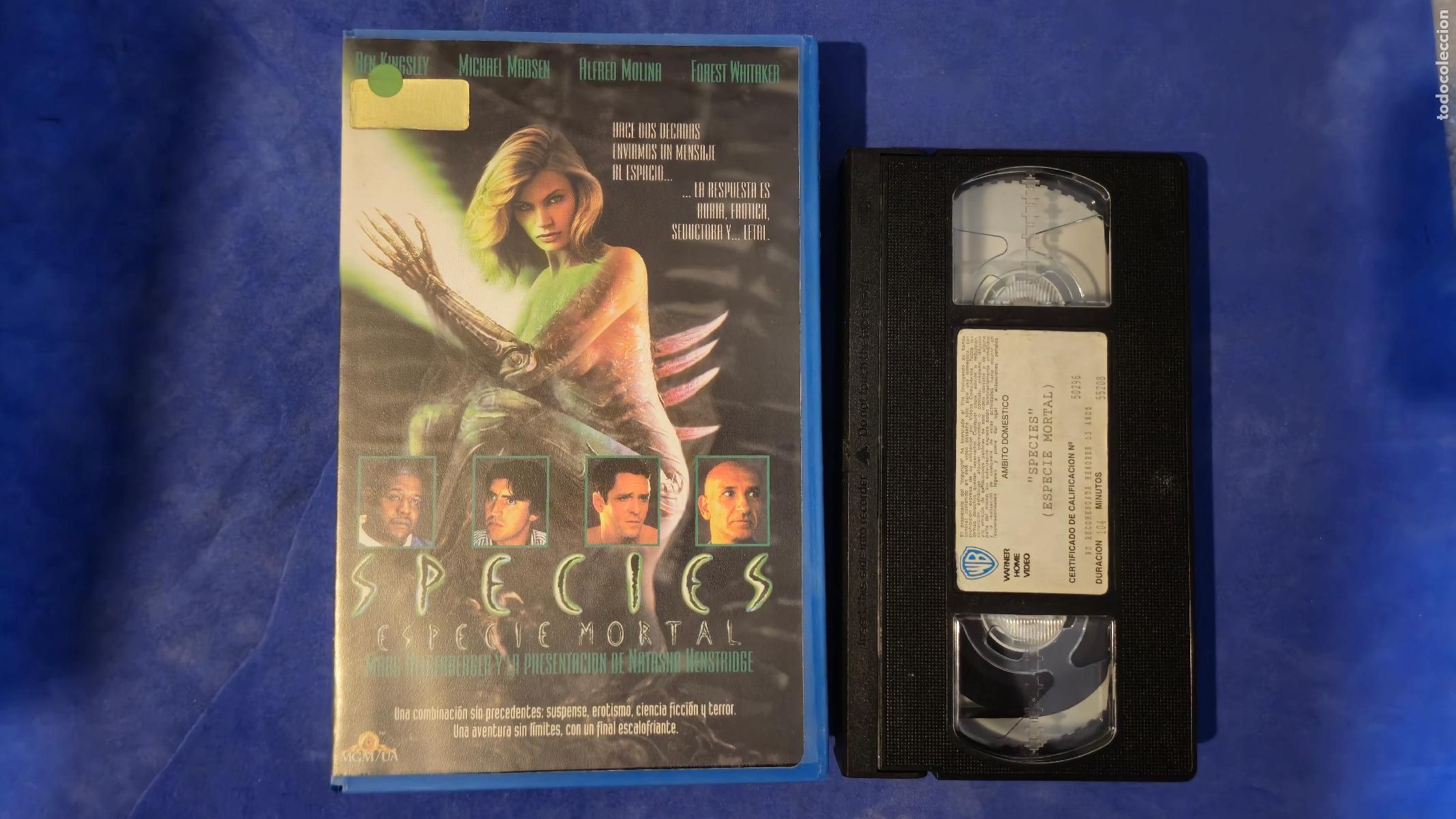 Cine: SPECIES (ESPECIE MORTAL) VHS EDICION VIDEOCLUB (HW3)
