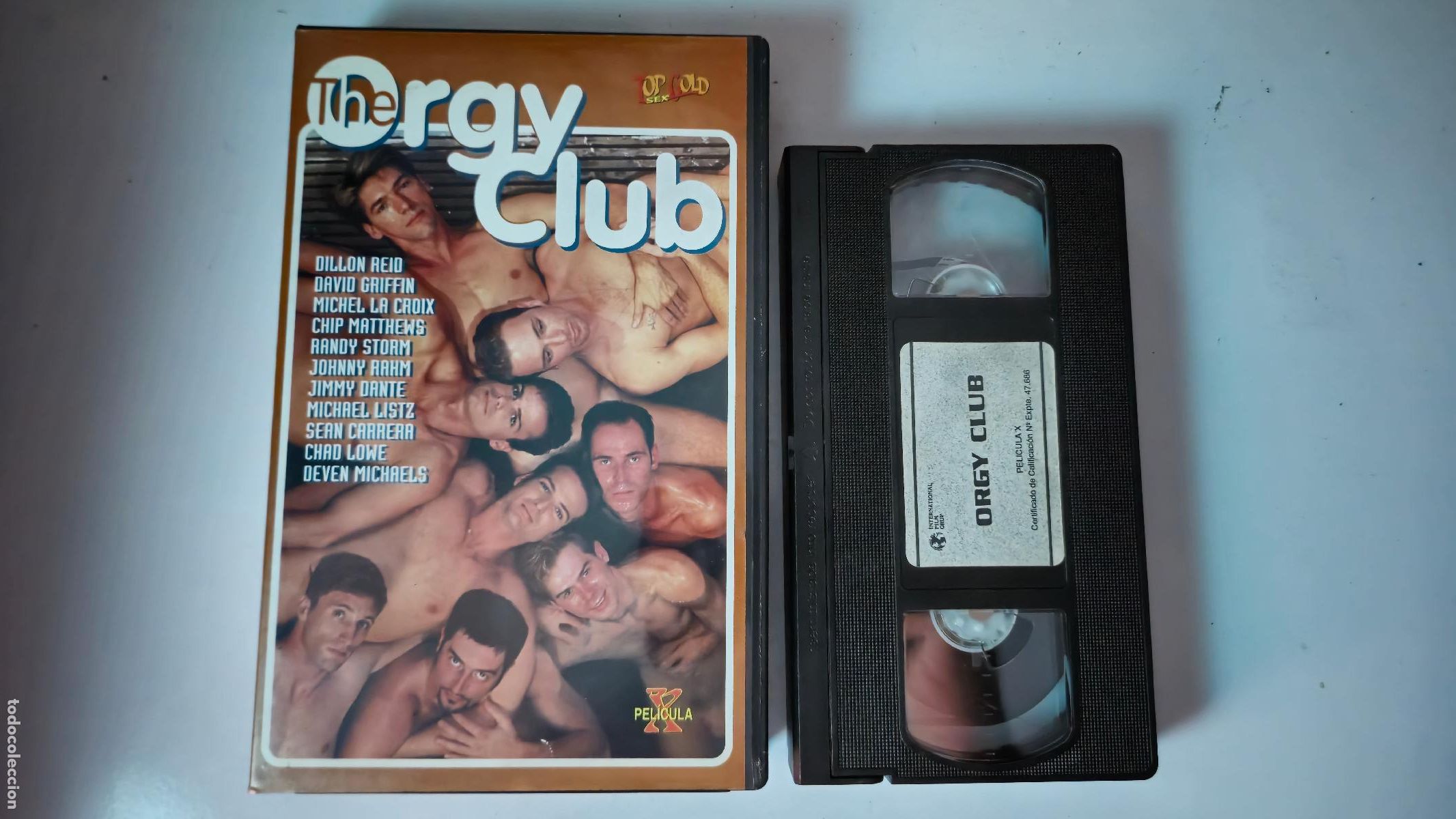 Cine: THE ORGY CLUB (CINE X GAY) VHS (6A)