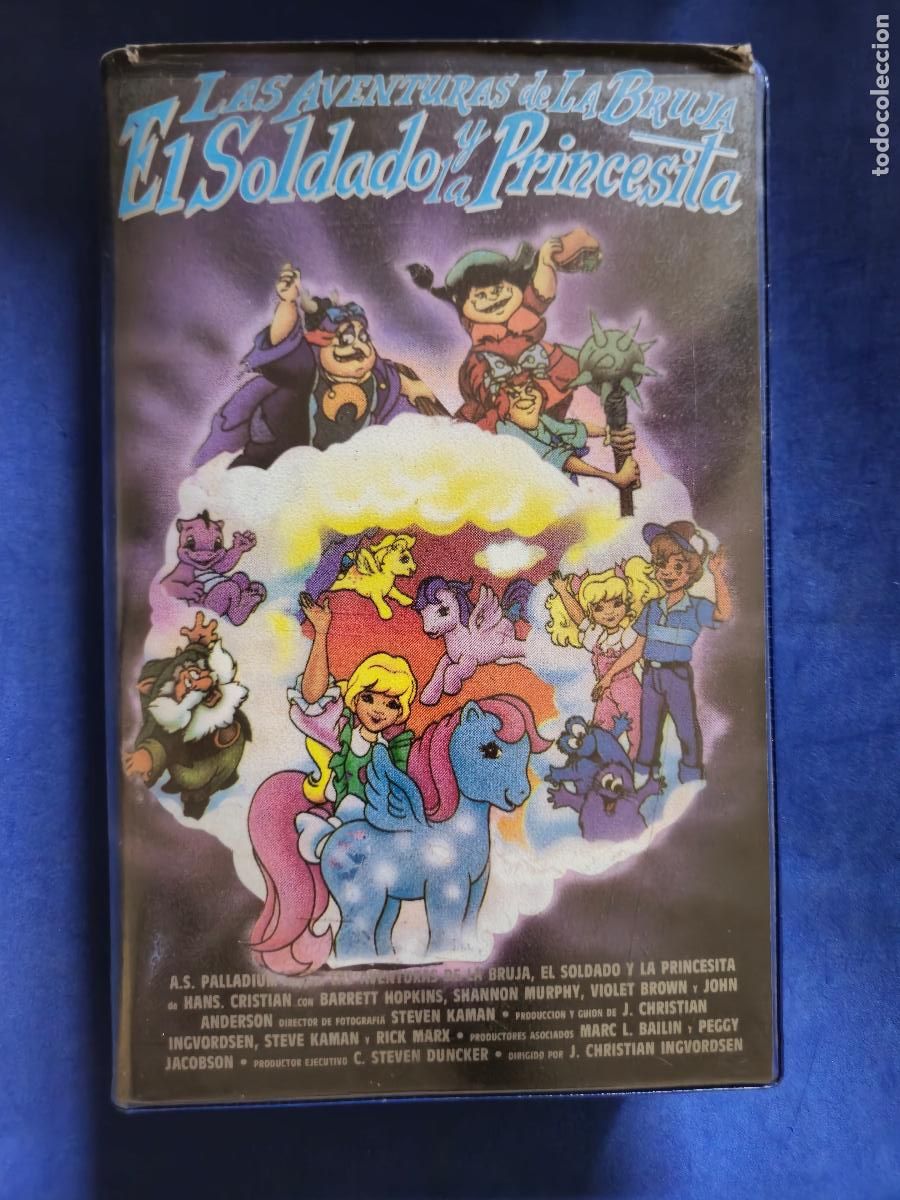 Cine: LAS AVENTURAS DE LA BRUJA, EL SOLDADO Y LA PRINCESITA VHS (I1A) EDICION VIDEOCLUB