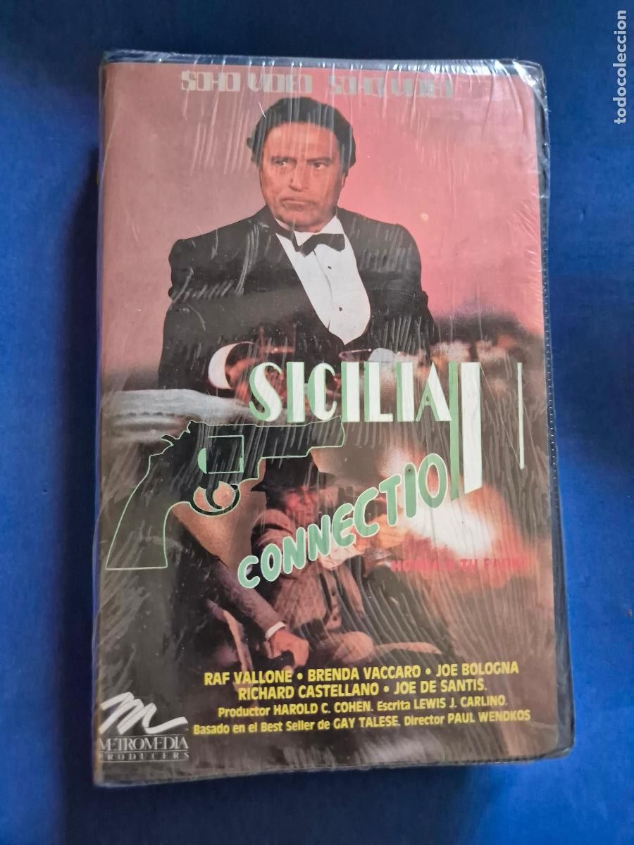 Cine: SICILIAN CONNECTION VHS VIDEOCLUB PRECINTADO (I1A)