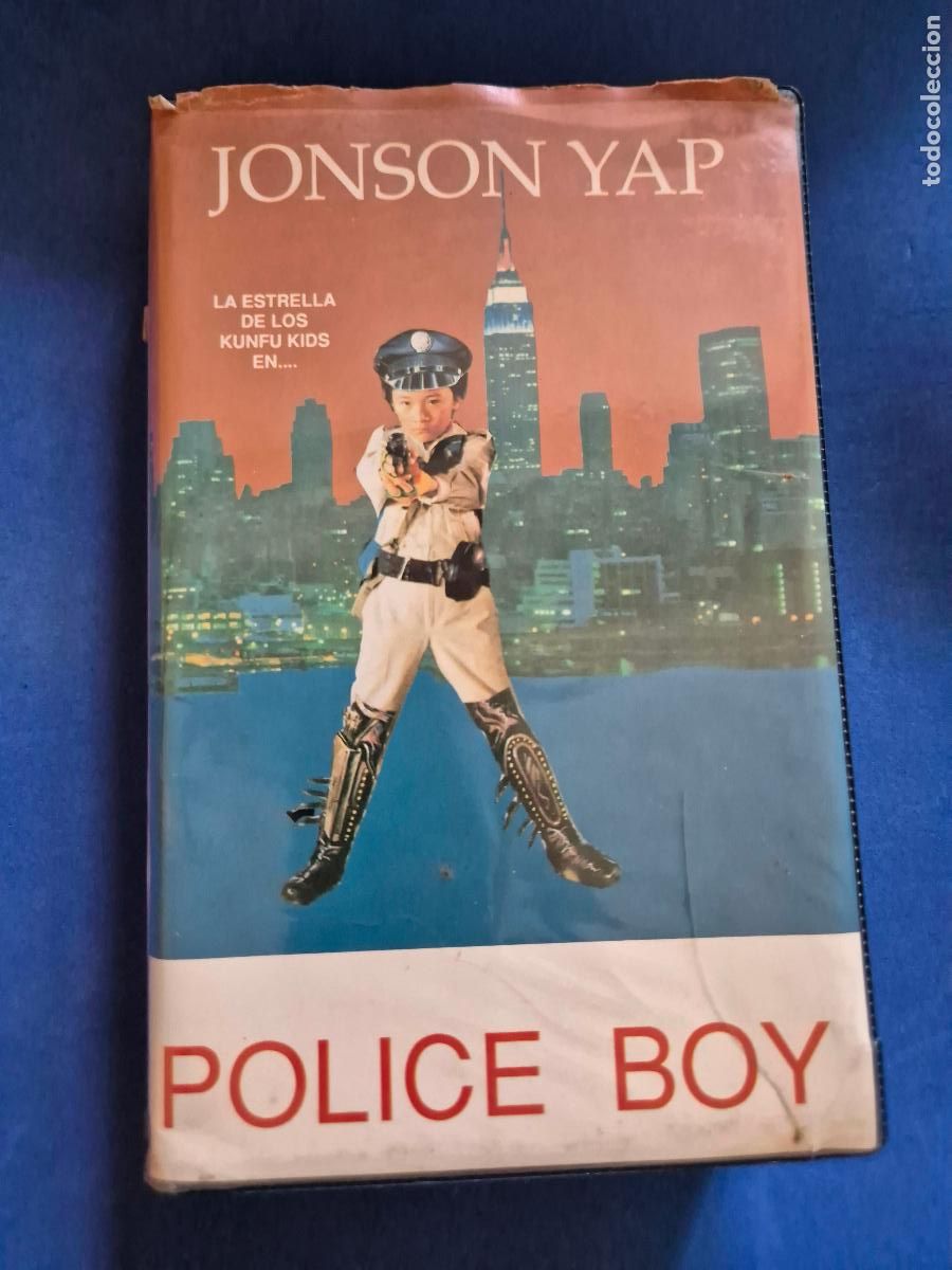 Cine: POLICE BOY VHS (I1A) BIONIC BOY / EL CHICO BIONICO