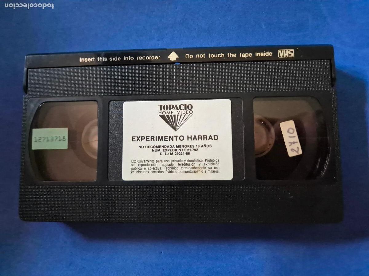 Cine: EXPERIMENTO HARRAD VHS (I1A) - Foto 3