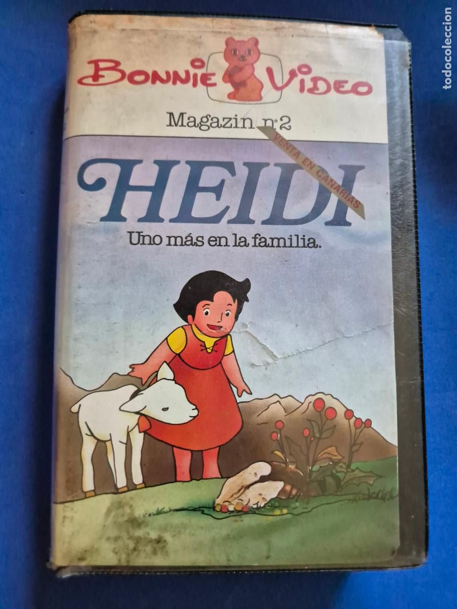 Cine: HEIDI MAGAZIN 2 UNO MAS EN LA FAMILIA VHS (I1A) EDICION ORIGINAL VIDEOCLUB