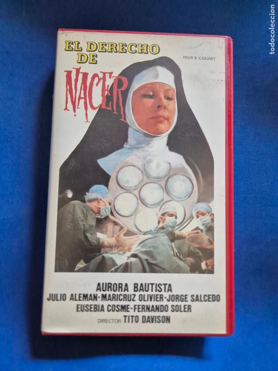 Cine: EL DERECHO DE NACER VHS (I1A) PRECINTADO